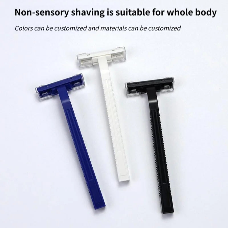 Disposable Travel Razors | Hotel Amenity Manual Shavers Disposable Razor QXL