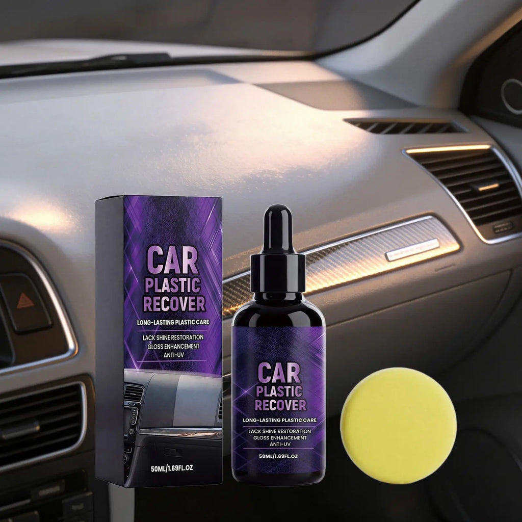 Car Plastic Trim Restorer | Back to Black Gloss Coating 50ml Car Trim Restorer QXL