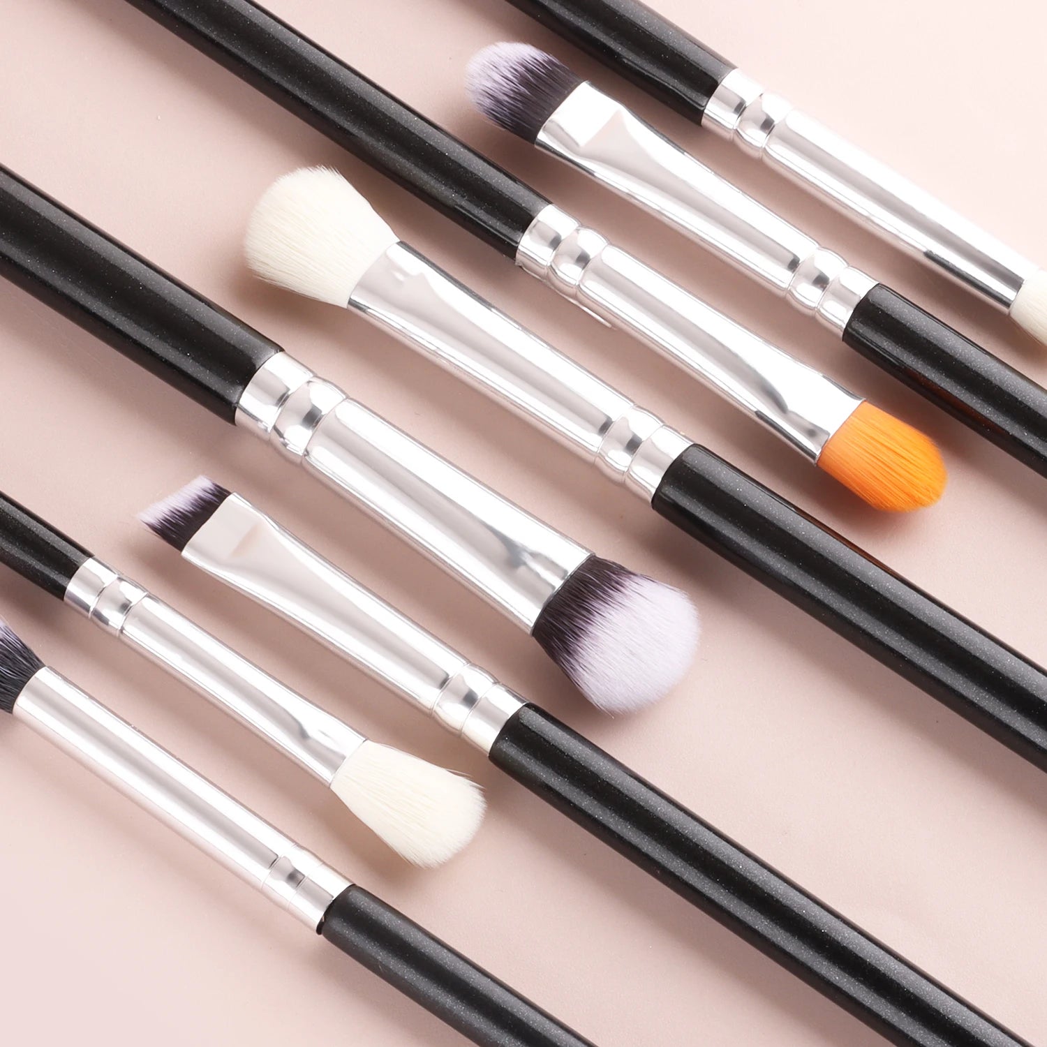 Ronshadow 8-Piece Eyeshadow Brush Set | Blending & Detail Eye Makeup Brush Set QXL