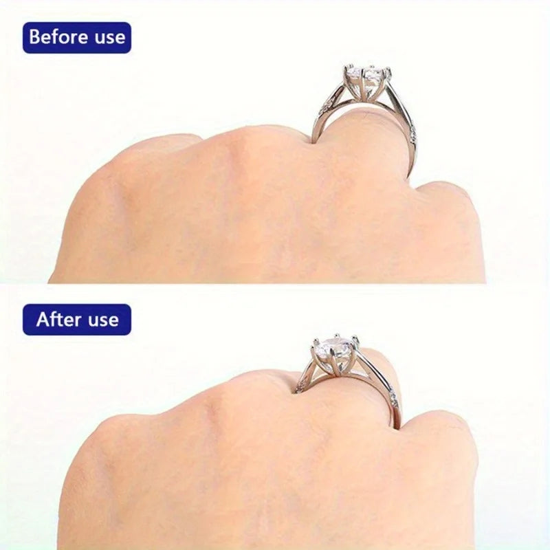 Invisible Ring Size Adjuster Kit | 8 Sizes Clear Silicone Sizers Ring Size Adjuster QXL