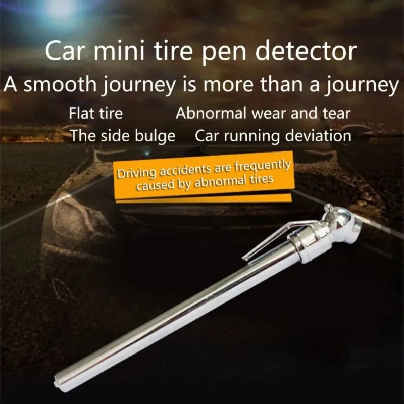 Portable Pen Tyre Pressure Gauge 5–50 PSI | QXL Tyre Pressure Gauge QXL