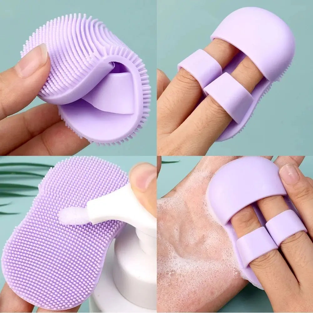 Silicone Facial Cleansing Brush | Deep Clean Face Scrubber Facial Cleansing Brush QXL