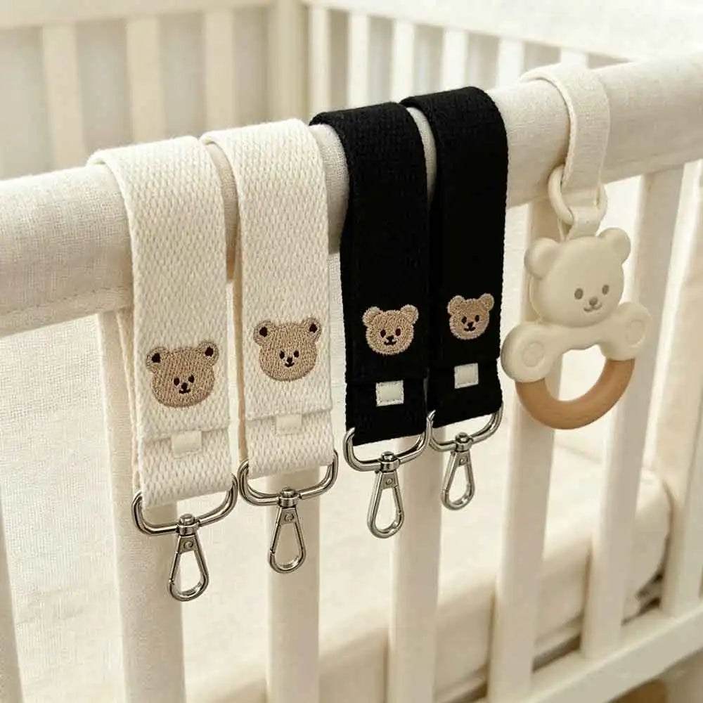 2-Pack Baby Stroller Hooks | Pram Diaper Bag Clips Stroller Bag Hook QXL