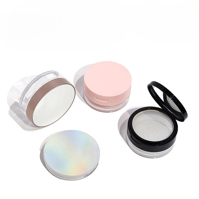 Travel Loose Powder Jar with Sifter | 5g–20g Makeup Container Powder Sifter Jar QXL