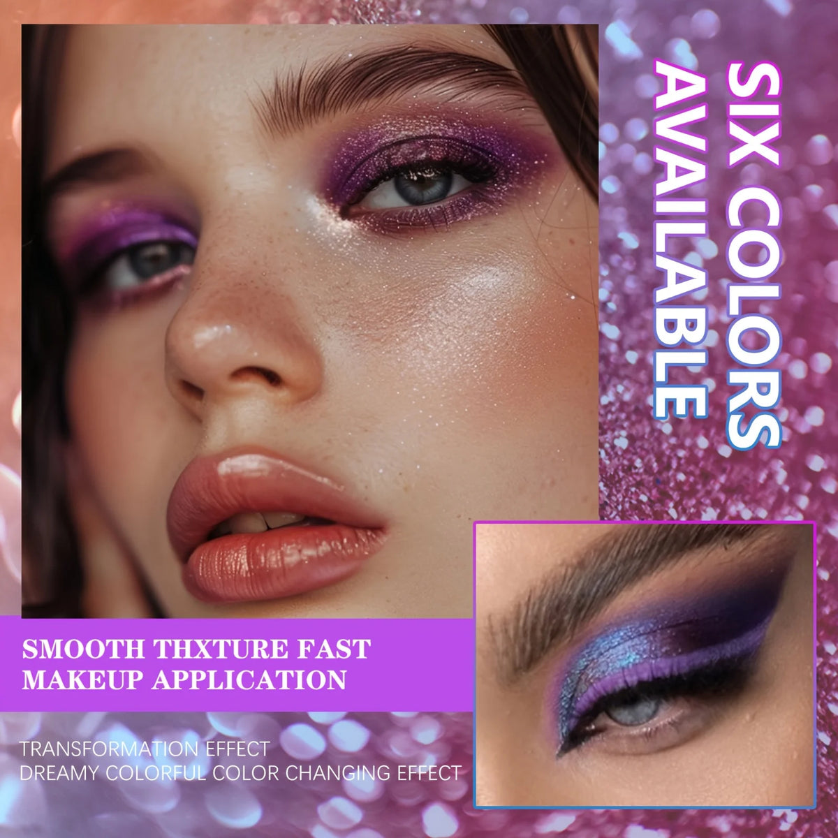 BEYONDBEAUTY Holographic Glitter Highlighter Stick | Face & Body Glitter Highlighter Stick QXL