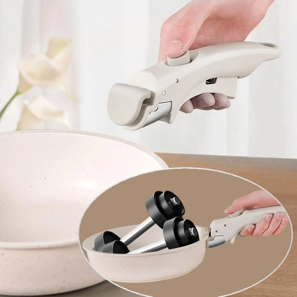 Removable Detachable Pan Handle | Universal Pot Replacement Cookware Handle QXL