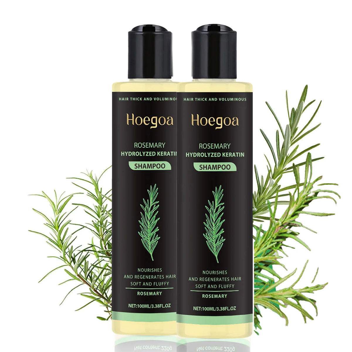 HOEGOA Rosemary Mint Shampoo – Volumizing & Thickening 100ml Volumizing Shampoo QXL
