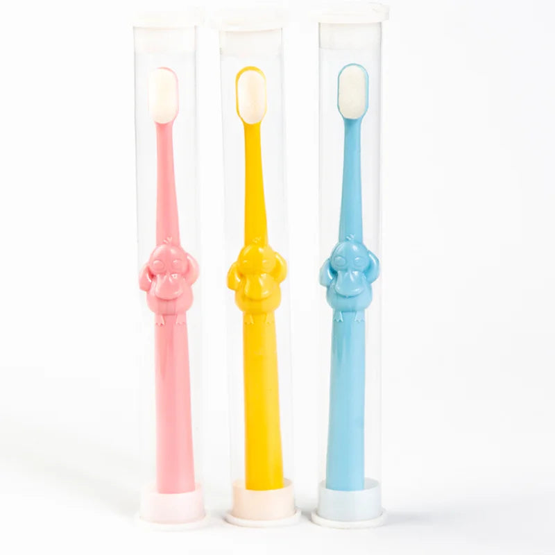 Kids Cartoon Rabbit Manual Toothbrush | Children's Oral Care Kids Manual Toothbrush QXL