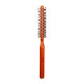 Round Wooden Beard Comb & Hair Brush Roller | Anti-Static Round Hair Brush QXL As the picture shows