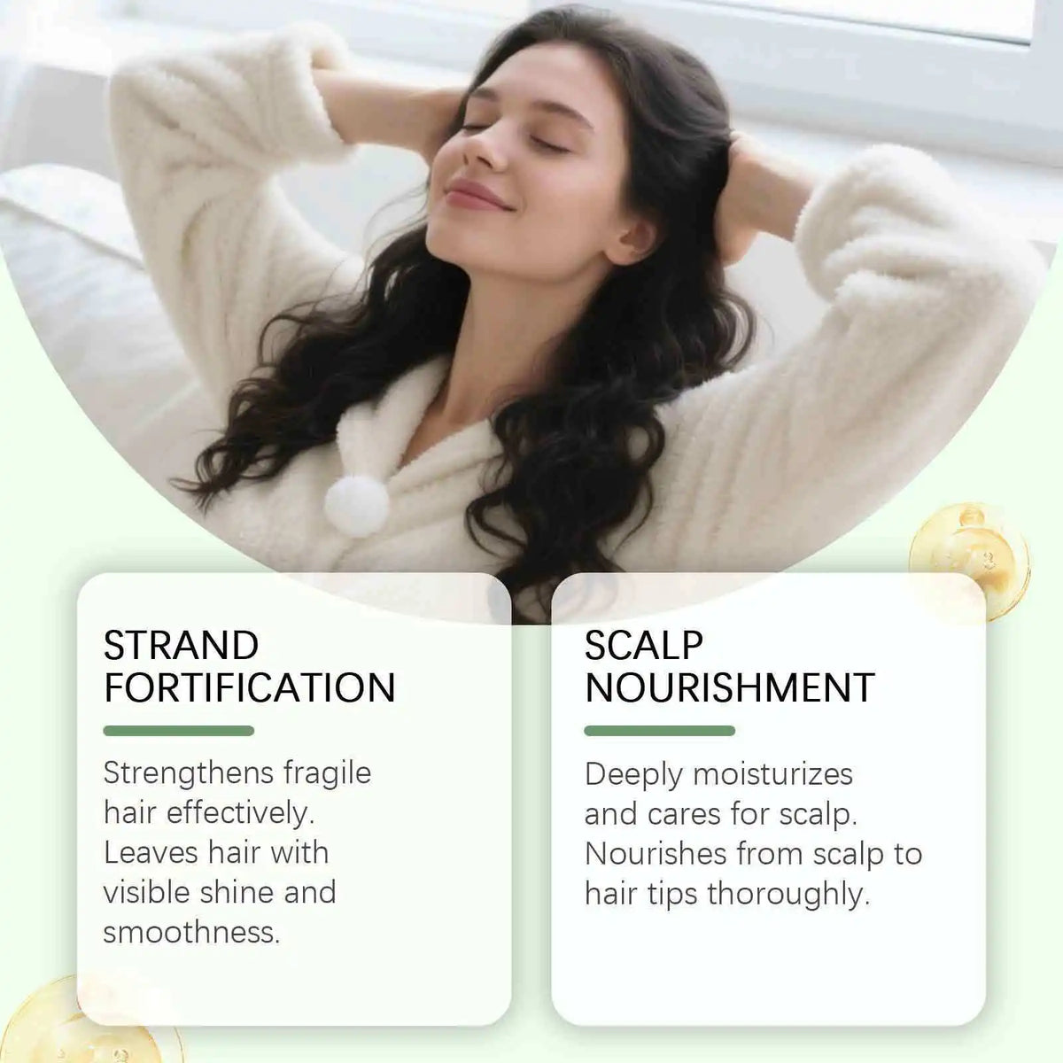 Plant Extract Scalp Cleansing Scrub | Moisturizing Hair Treatment Scalp Cleansing Scrub QXL