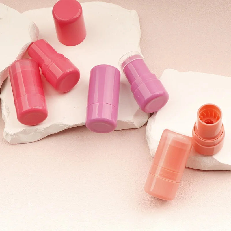 10-Pack 8g Empty Rotatable Lip Balm & Blush Stick Tubes Cosmetic Stick Tubes QXL