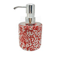 Diamond Press Pump Bottle 300ml | Empty Toner Dispenser Pump Dispenser Bottle QXL Mixed red 300ML