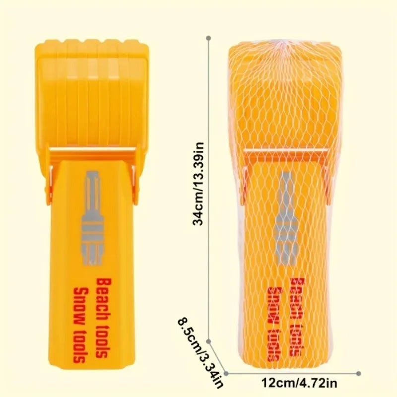 Kids Orange Beach Sand Shovel & Snow Digging Tool Kids Sand Shovel QXL