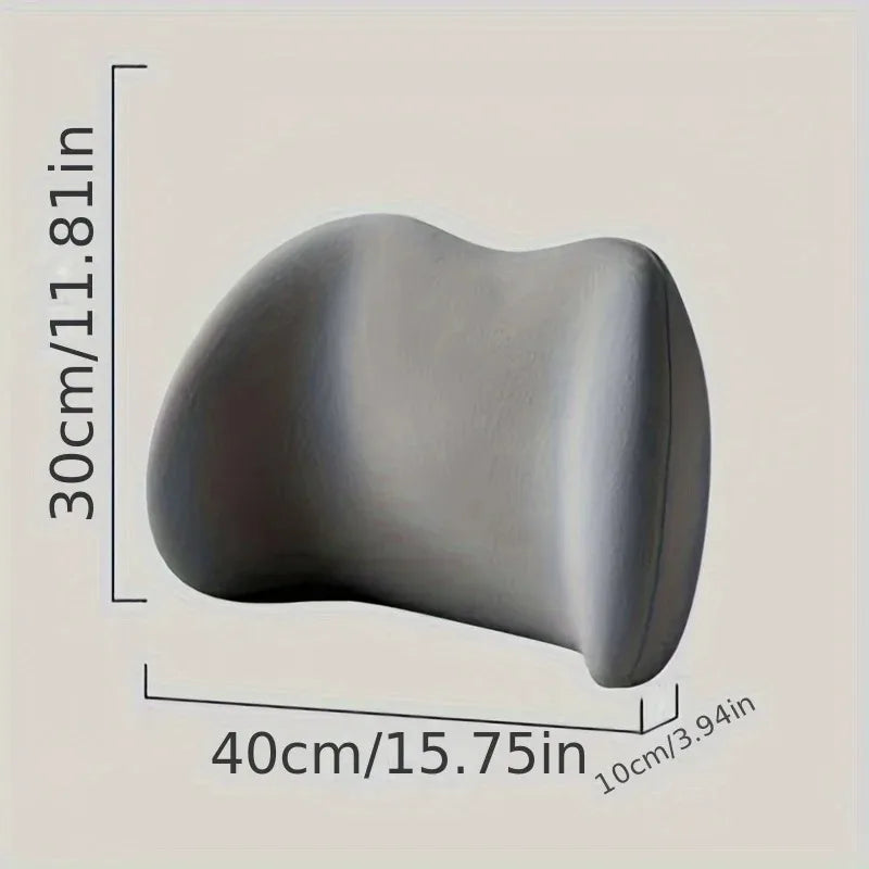 Memory Foam Lumbar Support Cushion | Ergonomic Back Pillow Lumbar Support Pillow QXL