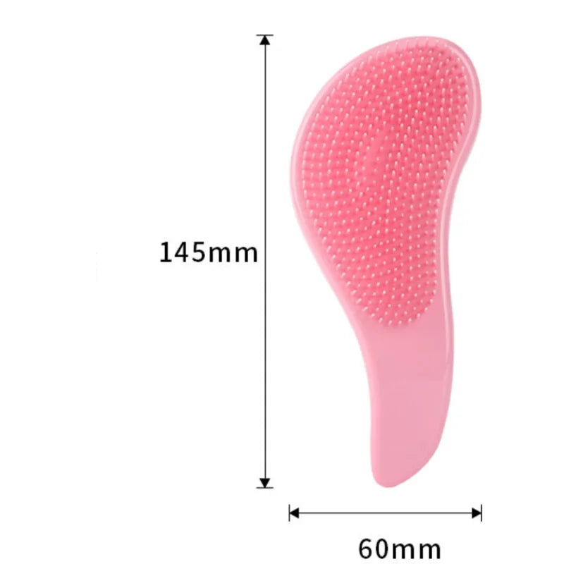 Marble Anti-Static Detangling Massage Hair Brush Comb Detangling Hair Comb QXL