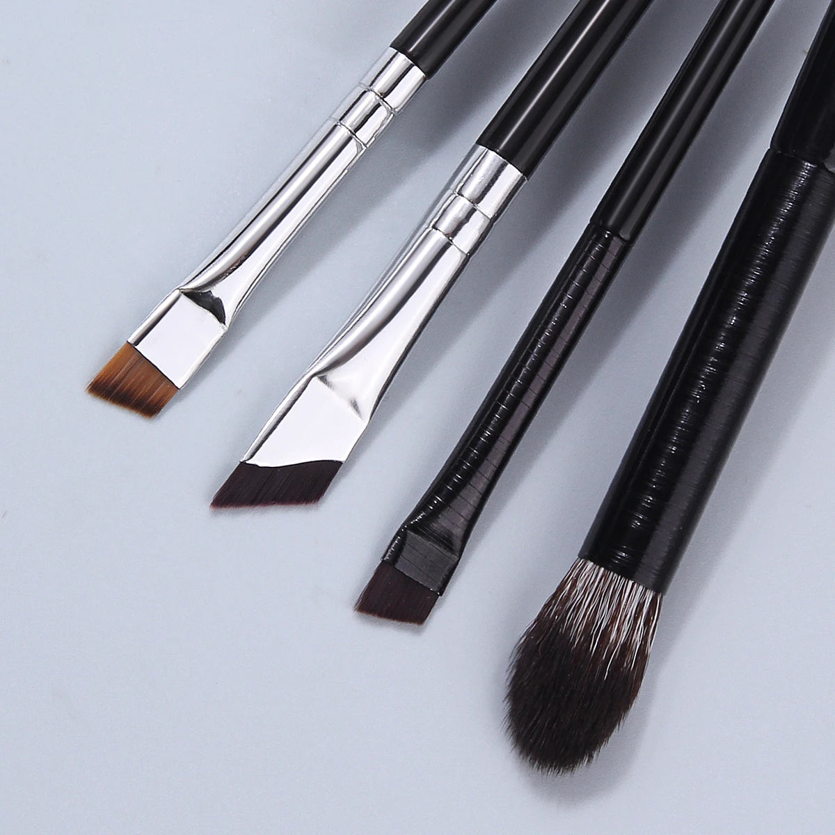 KOSSHOW 4-Pc Eye Makeup Brush Set – Eyeshadow & Eyeliner Eye Makeup Brush Set QXL