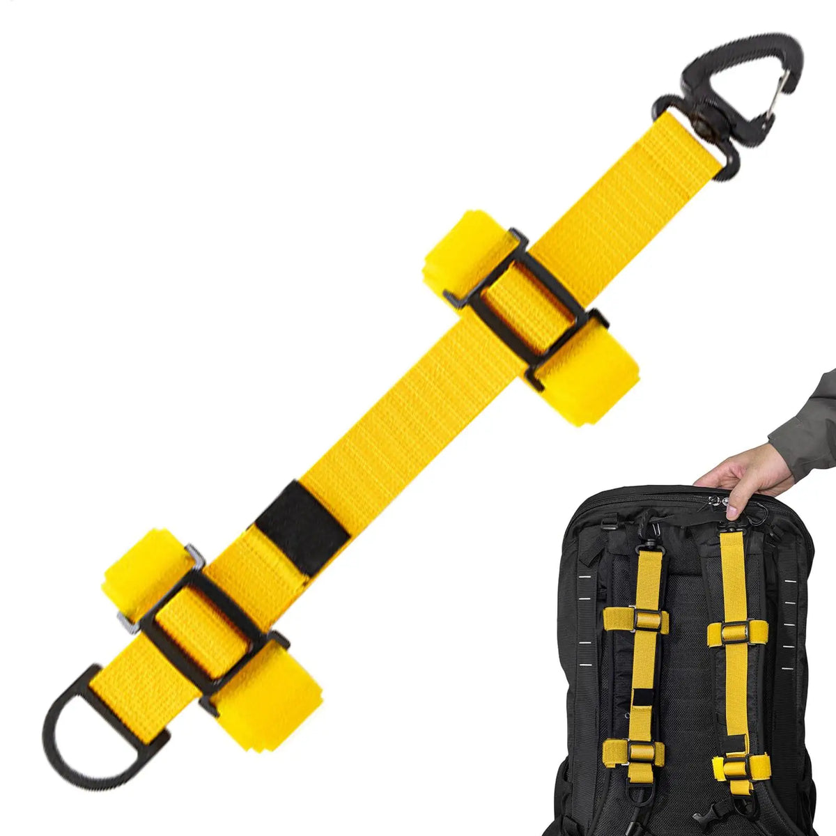 Backpack Shoulder Strap Extension for Hiking & Camping Backpack Strap Accessory QXL