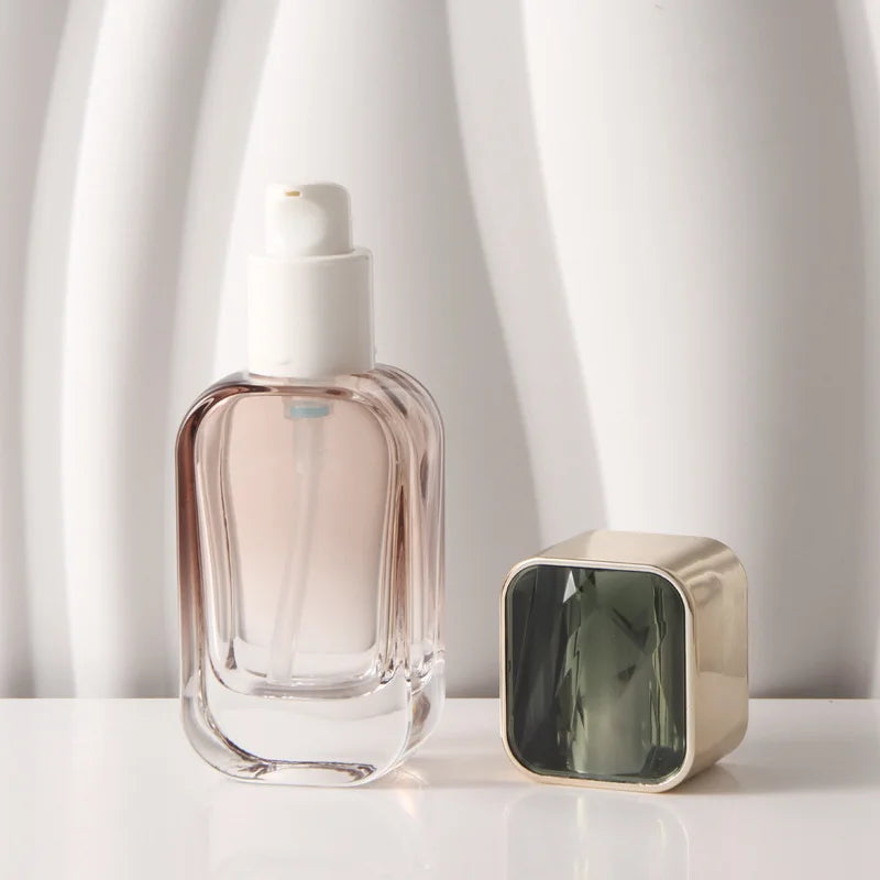 30ml Stained Glass Fine Mist Spray Bottle | Empty Pump Refillable Spray Bottle QXL