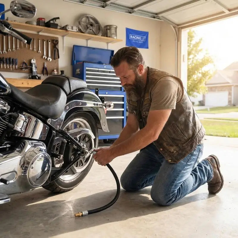 Flexible Tire Air Pump Extension Hose – Car, Bike & Moto Tire Inflation Hose QXL