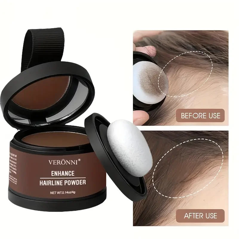 Waterproof Hairline Shadow Powder | Hair Root & Scalp Cover Hairline Shadow Powder QXL