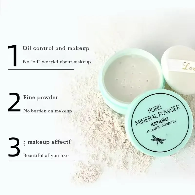 VERONNI Matte Translucent Loose Setting Powder – Oil Control Loose Setting Powder QXL