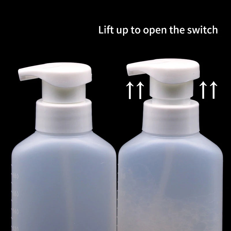 180ml Refillable Foam Squeeze Bottle – Soap & Shampoo Dispenser Foam Dispenser Bottle QXL
