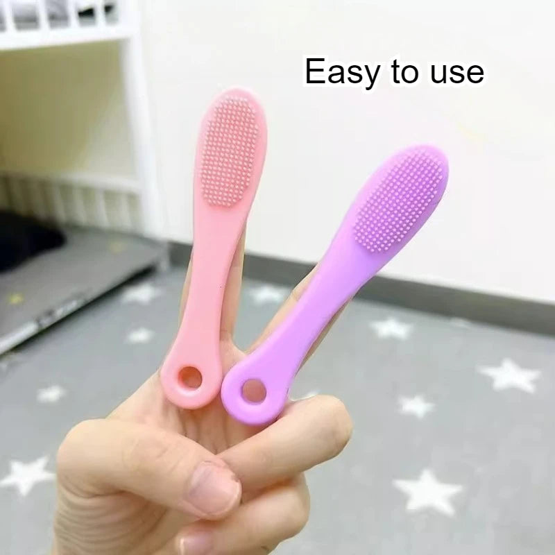 Double-Sided Silicone Face & Nose Cleansing Brush | Pore Tool Facial Cleansing Brush QXL
