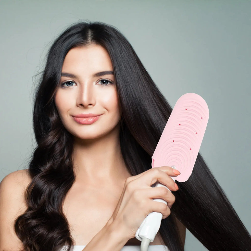 Silicone Heat-Resistant Pouch for Flat Iron & Curling Iron Hair Tool Storage Pouch QXL