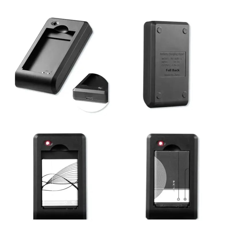 Universal BL-5B BL-5C Li-ion Battery Dock Charger | Type-C Battery Dock Charger QXL