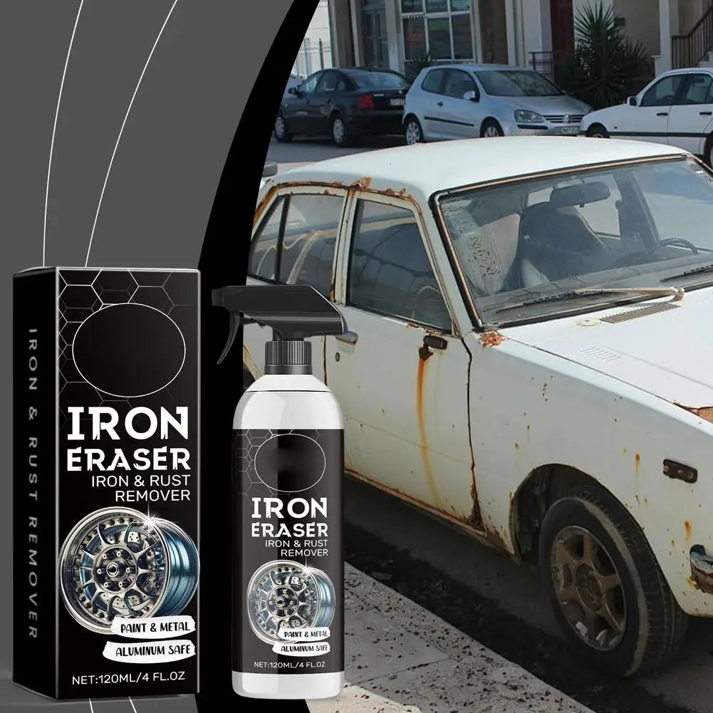 Car Wheel Rust Remover Spray – Brake Dust & Iron Cleaner Wheel Cleaning Spray QXL