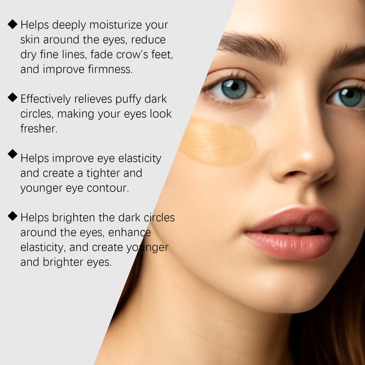 Peptide Eye Cream – Hydrating, Firming & Brightening | 30g Eye Cream QXL