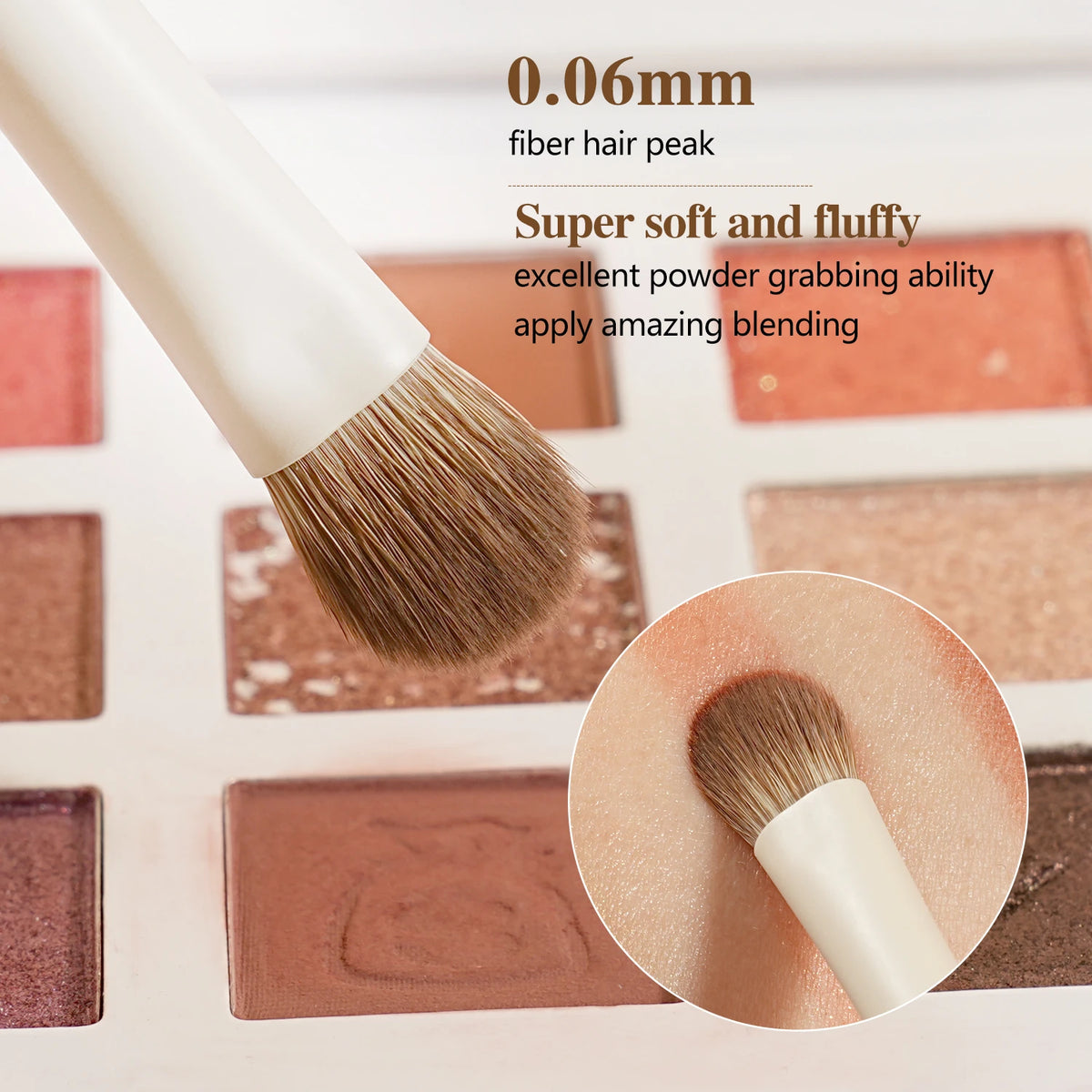 BEILI 15-Pc Synthetic Makeup Brush Set | Vegan Foundation & Eye Makeup Brush Set QXL