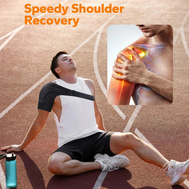 Adjustable Shoulder Brace | Universal Left & Right Support Shoulder Support Brace QXL