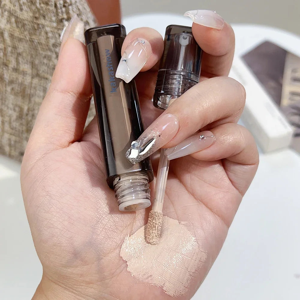 Waterproof Matte Concealer Pen | Full Coverage Liquid Foundation Liquid Concealer Pen QXL