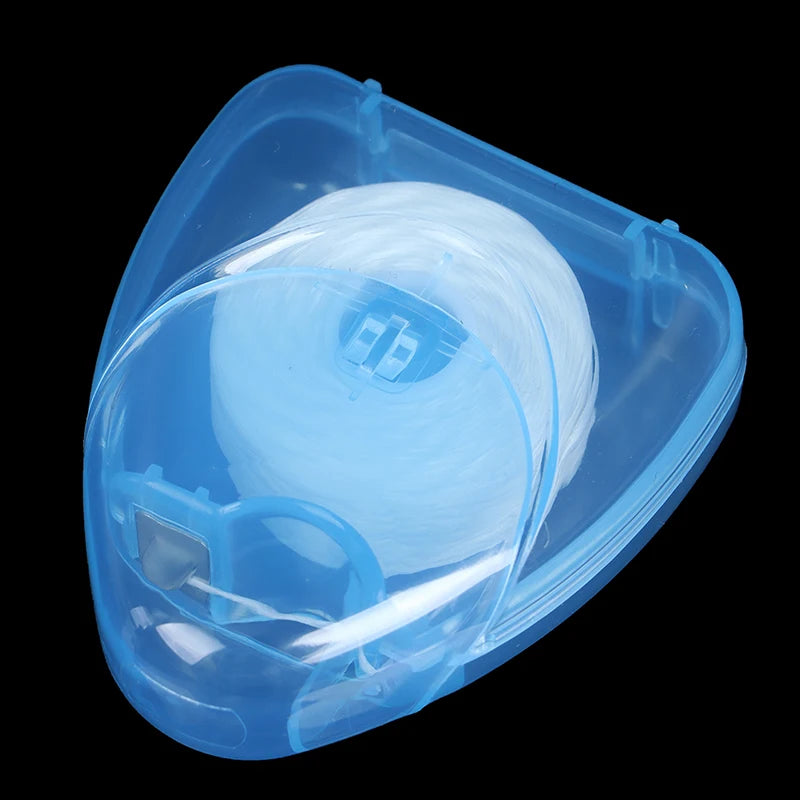 50m Peppermint Dental Floss | Interdental Oral Hygiene Cleaner Dental Floss QXL