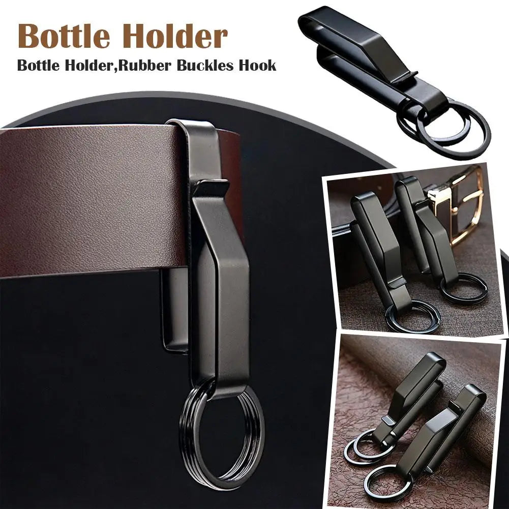 Steel Belt Hook Keychain Clip | Waist Key Holder Outdoor Belt Key Clip QXL
