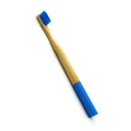 Blue Bamboo Toothbrush | Eco-Friendly Soft Bristle Adult Bamboo Toothbrush QXL Default Title