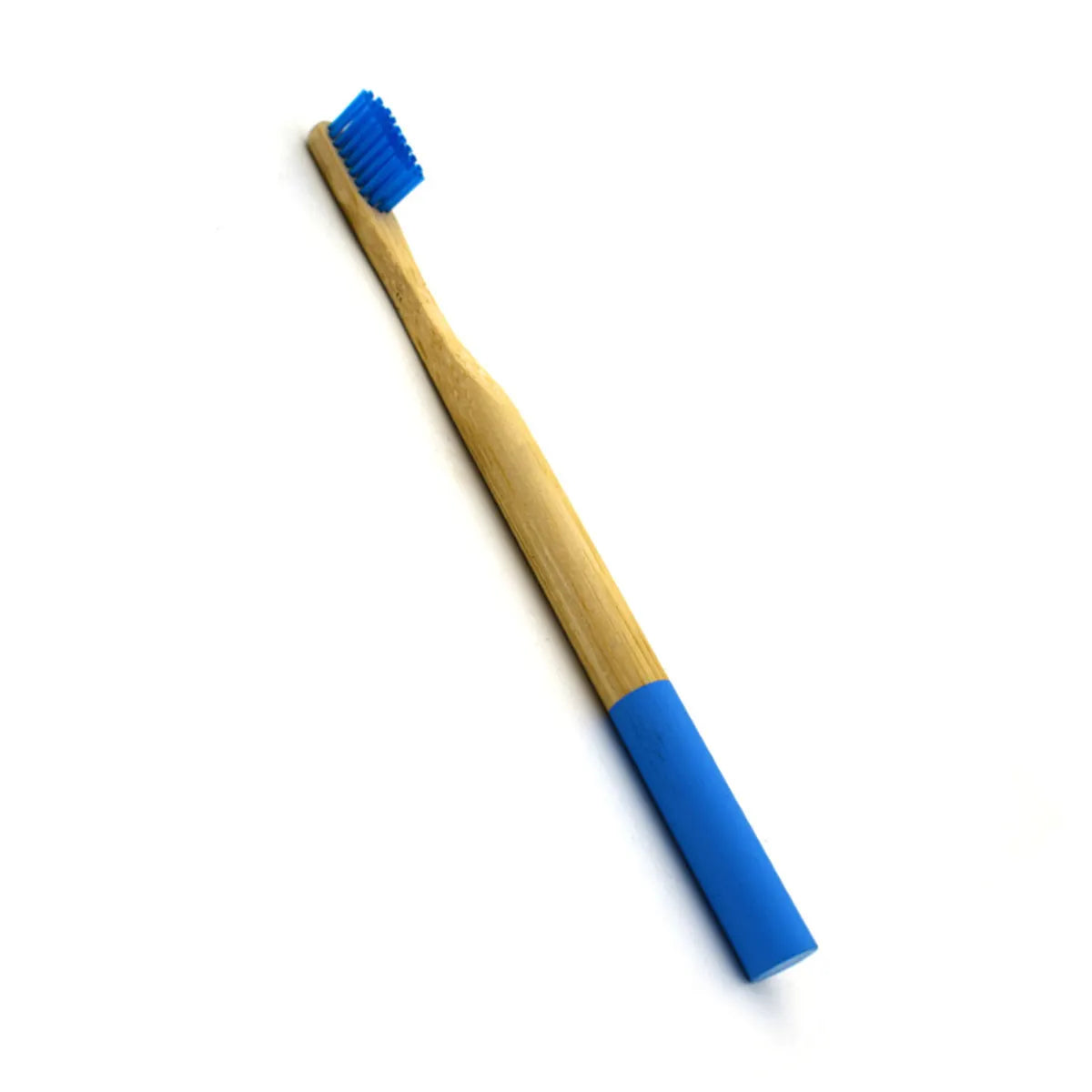 Blue Bamboo Toothbrush | Eco-Friendly Soft Bristle Adult Bamboo Toothbrush QXL Default Title