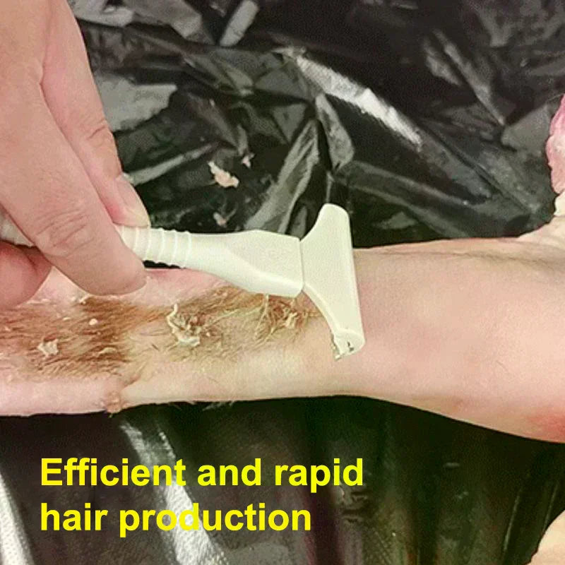 Pig Skin Scraping Knife | Hair, Hoof & Grease Removal Tool Butchery Scraping Knife QXL