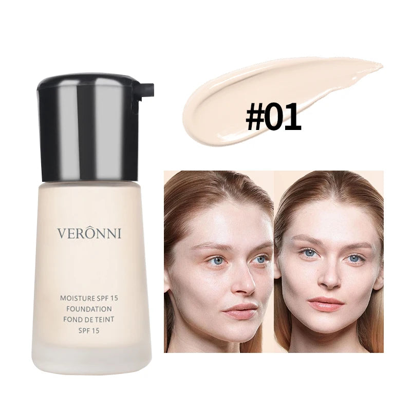 6-Shade Full Coverage Concealer & Foundation Cream | 30ml Concealer Foundation Cream QXL YZFDY-6-01