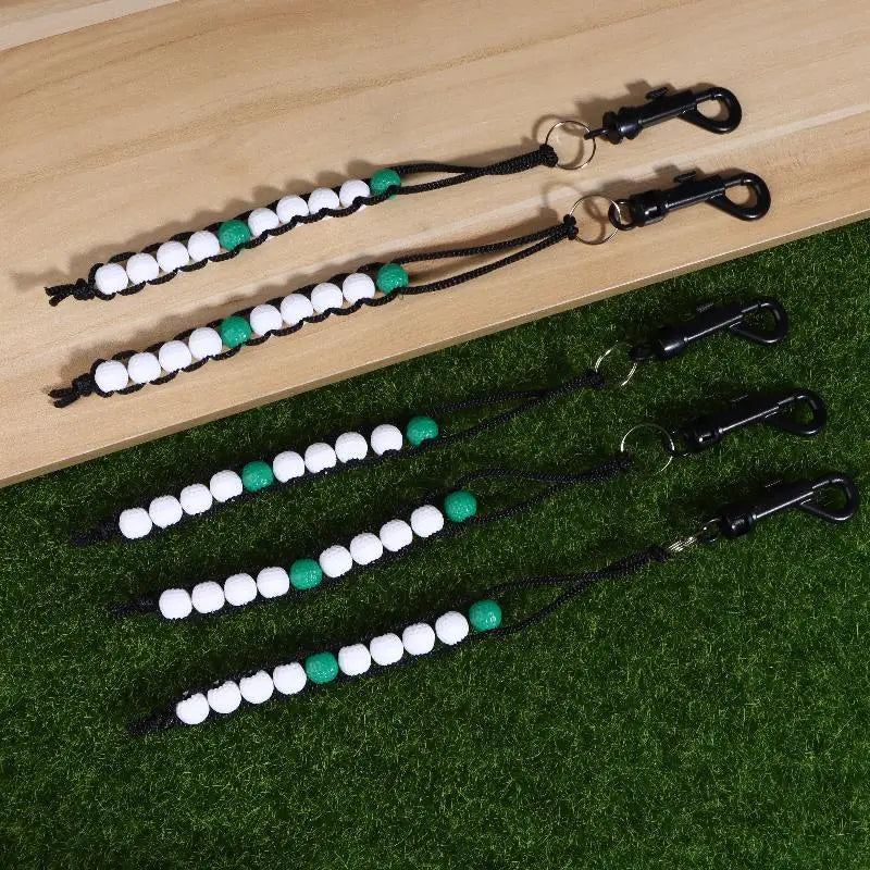 5-Pack Golf Score Counter Beads | Stroke Tracking Training Aid Golf Score Counter QXL