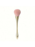 Rose Gold Fan Makeup Brush | Powder, Highlight & Blush Fan Makeup Brush QXL Rose Gold