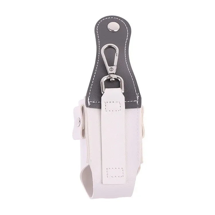 Portable Mini Golf Ball Bag – PU Leather Protective Holder Golf Ball Bag QXL Grey 1pc