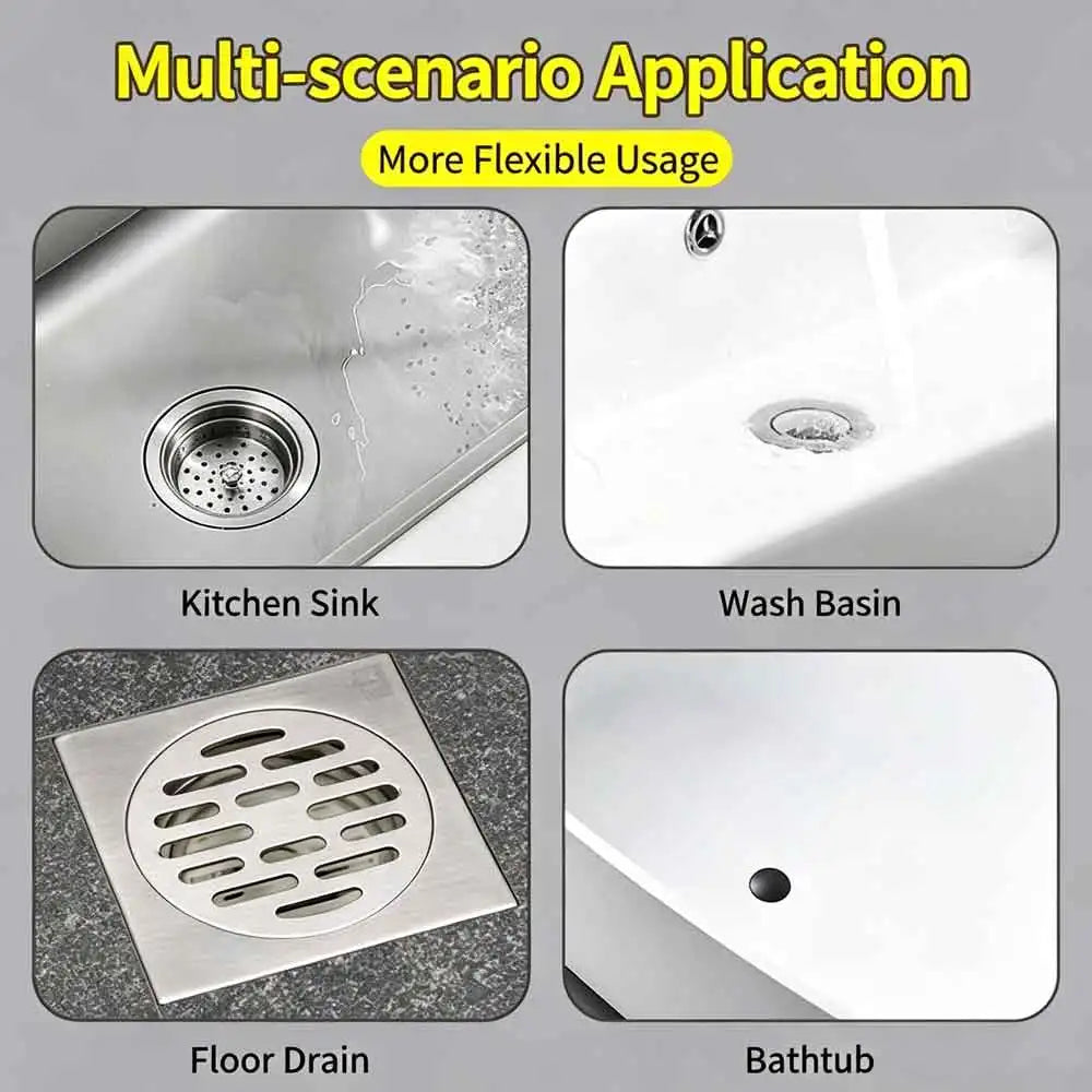 Silicone Floor Drain Hair Catcher & Sink Strainer Filter Drain Hair Catcher QXL
