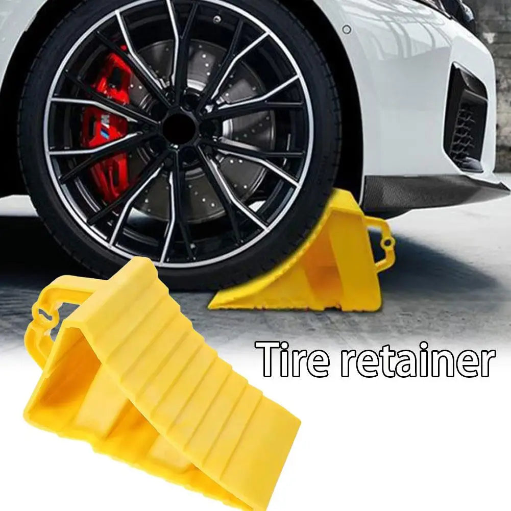 Triangular Wheel Chock | Anti-Slip Tire Block for Cars & Trucks Wheel Chock QXL