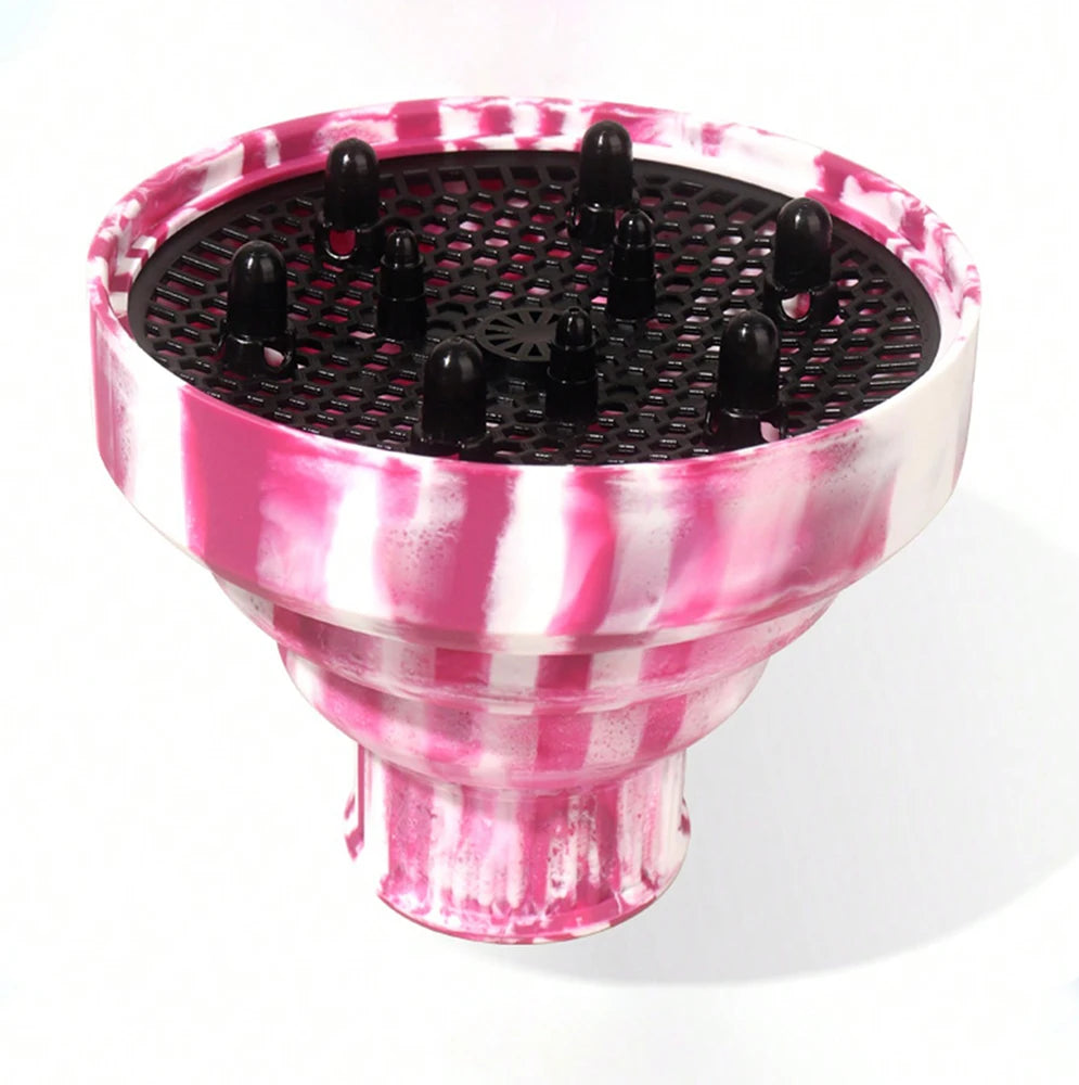 Silicone Hair Dryer Hood Diffuser | Universal Fit Attachment Hair Dryer Diffuser QXL