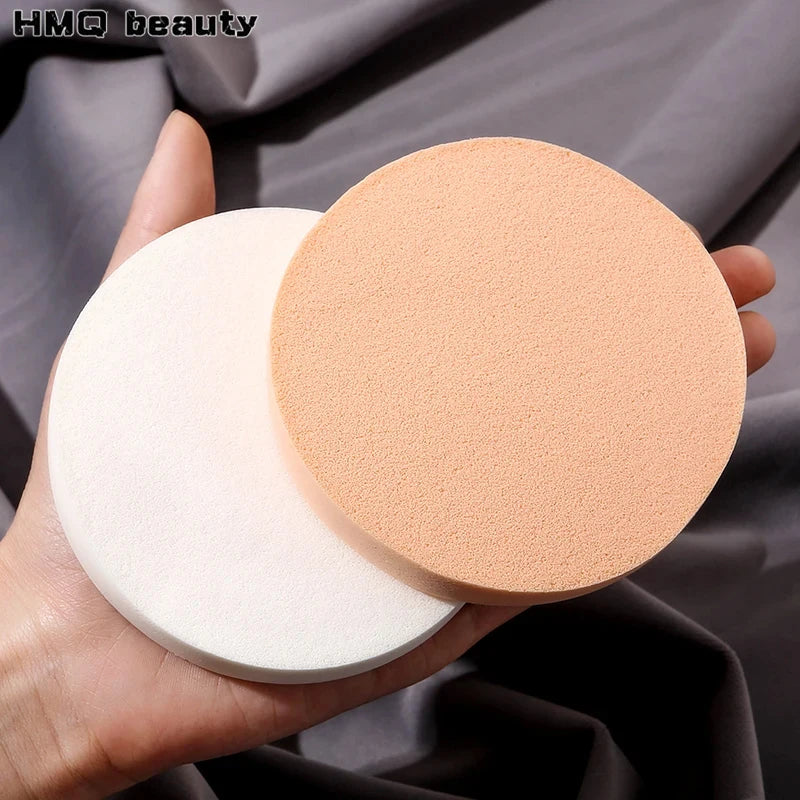 Round Foundation Sponge Puff Set – Wet & Dry Makeup Tool Makeup Sponge Puff QXL