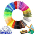 20-Color PLA Filament Refill for 3D Pen – 3M per Color 3D Pen Filament QXL 1set