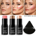 4-Pc Face Sculpting Kit | Blush, Contour & Highlighter Sticks Face Sculpting Kit QXL SET 1