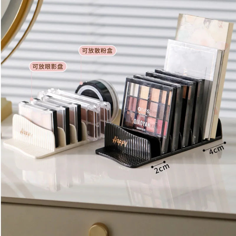6-Section Makeup Eyeshadow Palette Organizer Tray | PP Plastic Makeup Organizer Tray QXL